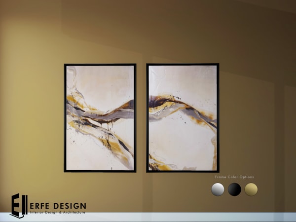 Goldline Frames 4 COLORS [Erfe Design] *