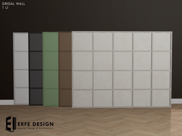 Gridal wall 5 Colors C&M 1 LI
