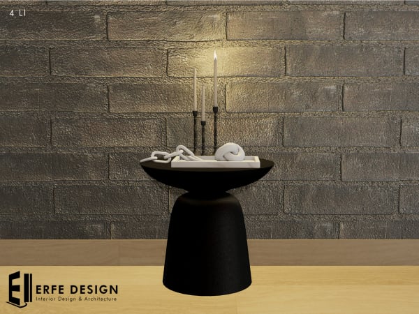 Helen decorative near table 4 LI [Erfe Design] *