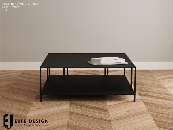 Industrial Middle table 1 LI [Erfe Design] *
