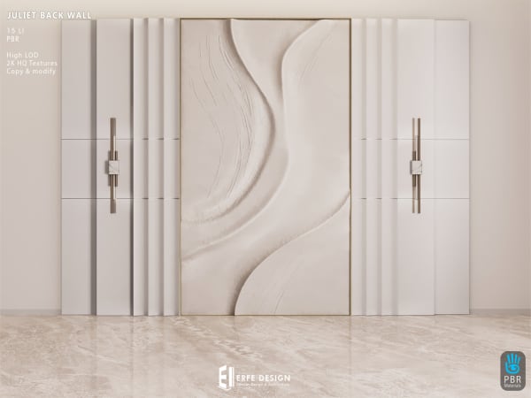 Juliet Back Decor 15 LI [Erfe Design]*