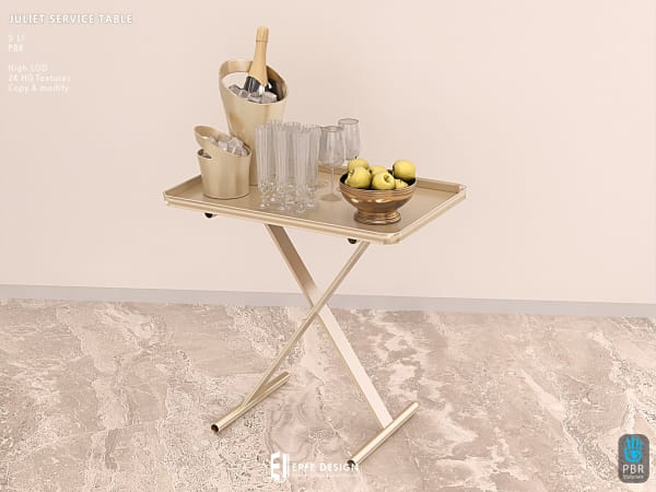 Juliet Service table 5 LI