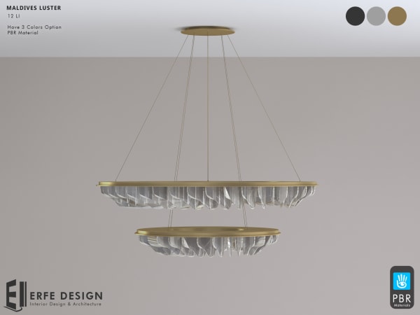 Maldives Luster 3Colors  [Erfe Design] *