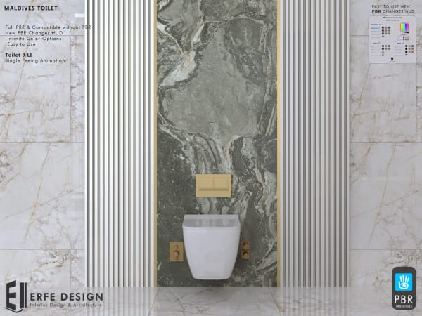 Maldives Toilet PBR & Legacy  [Erfe Design] *