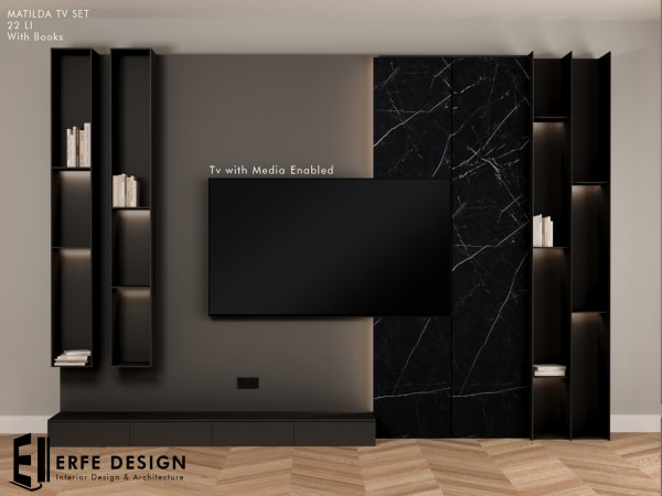 Matilda TV Set 22 LI with Media [Erfe Design]*