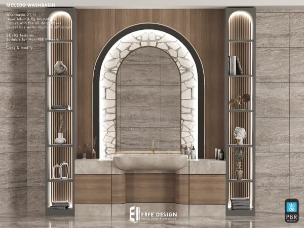 Moledo Washbasin PG & ADULT [Erfe Design]*
