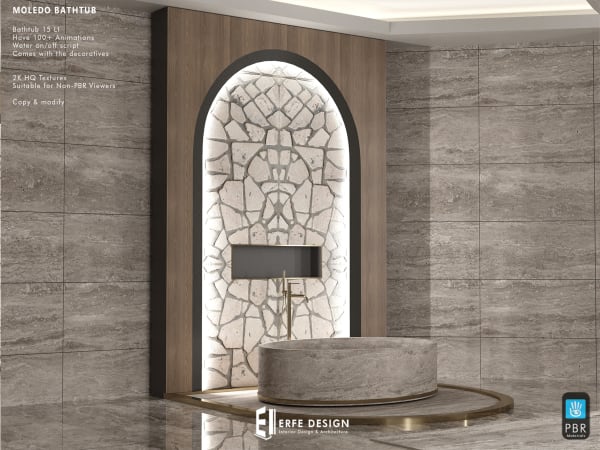 Moledo Bathtub PG & ADULT [Erfe Design]*