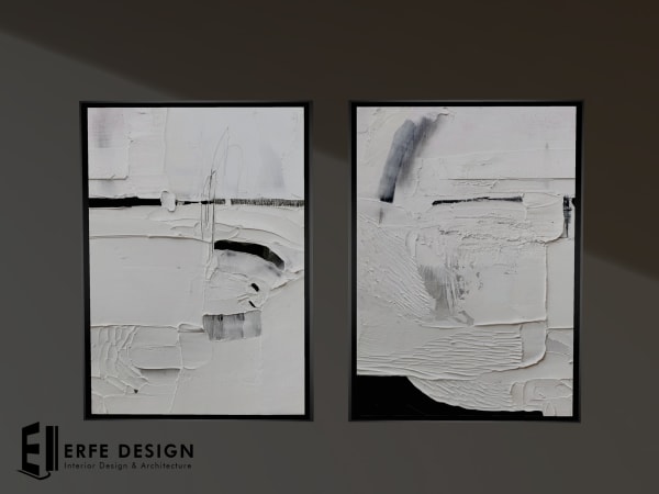 Monochrome painting 2 set 1 LI [Erfe Design] *