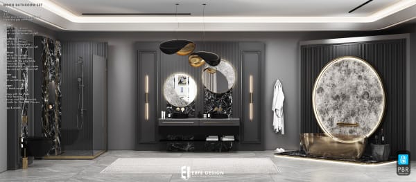 Moon Bathroom Set v2.0 PG  [Erfe Design]*