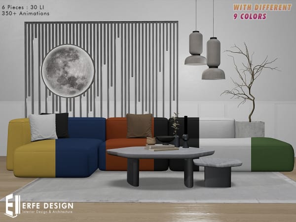 Moon City Livingroom Set 30 LI [Erfe Design] *