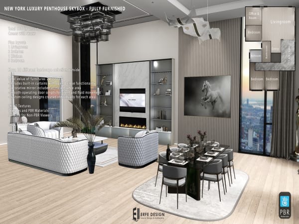 Newyork Skybox PG v 810 LI furnished  [Erfe Design] *