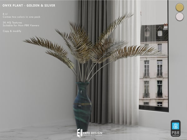 Onyx Plant 2 Color in one [Erfe Design]*