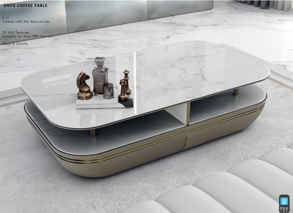 Onyx Coffee table 4 LI PBR [Erfe Design] *