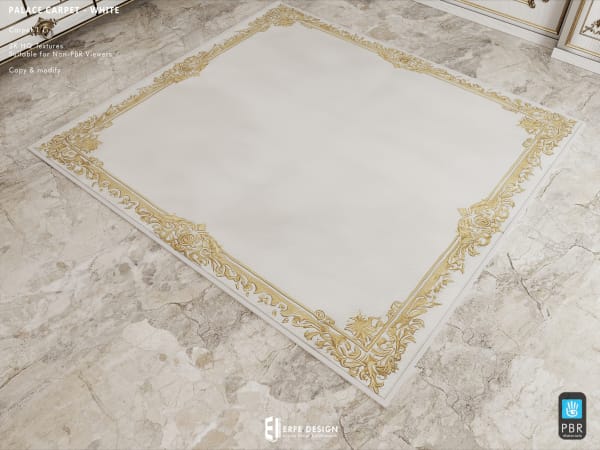 Palace Carpet White PBR [Erfe Design]*