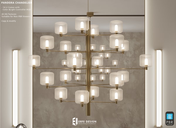 Pandora Chandelier 16 LI