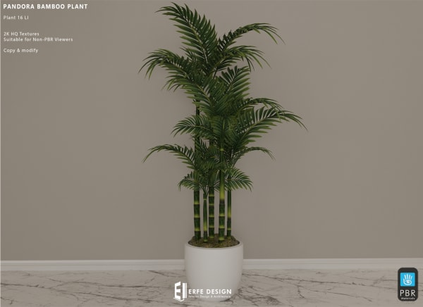Pandora Bamboo Plant 16 LI [Erfe Design]
