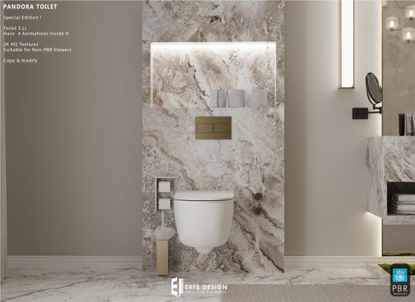 Pandora Toilet PBR 5 LI [Erfe Design]