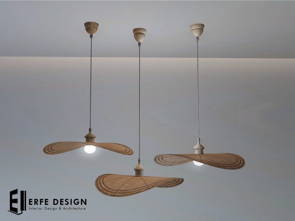 -Papillon 3 Chandelier 5LI [Erfe Design] *