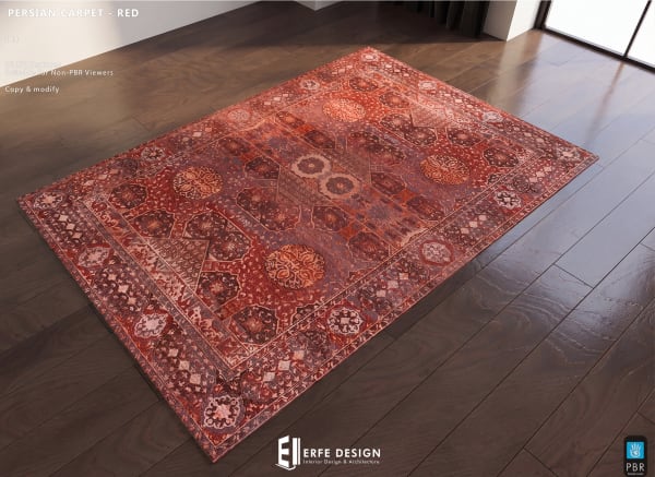 Persian Carpet 1 LI Red
