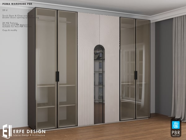 Poma Wardrobe 25 LI PBR  [Erfe Design] *