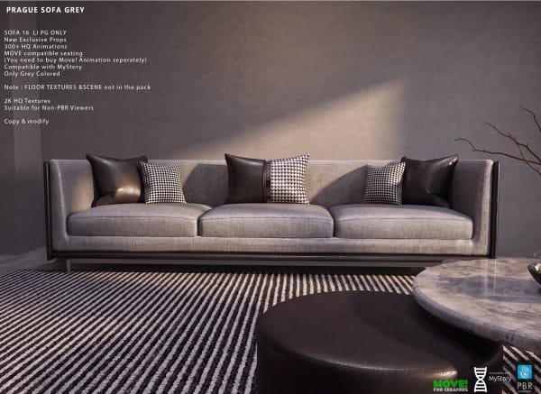 Prague Sofa - PG ONLY
