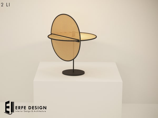 Rattan Space Table Lighting 2 LI [Erfe Design] *