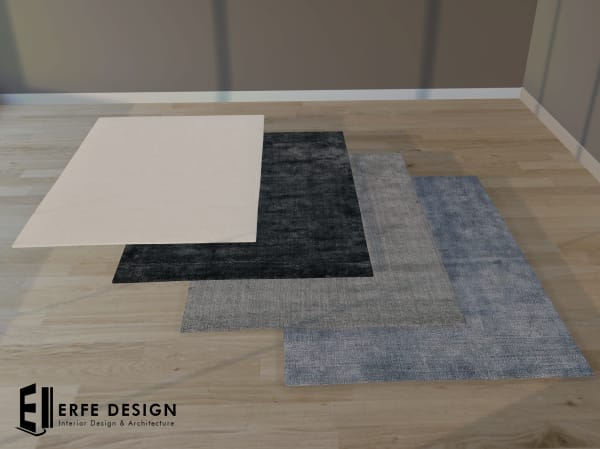 -Regular Carpet Set 4 Pcs [Erfe Design] *