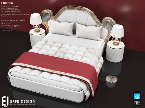 Rosely Bed PG PBR 12 LI [Erfe Design] PACK
