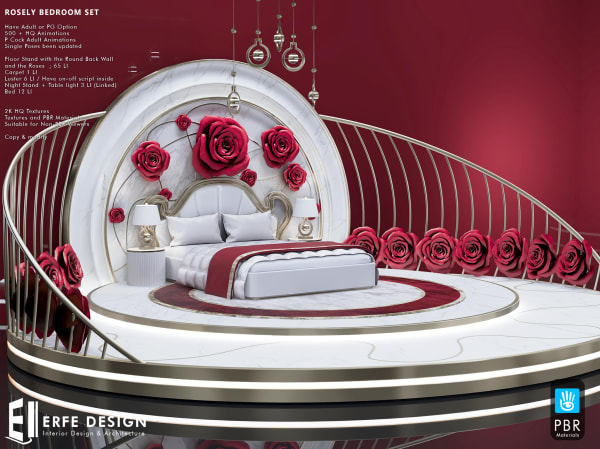 Rosely Bedroom Set FULL  PG PBR  [Erfe Design]*