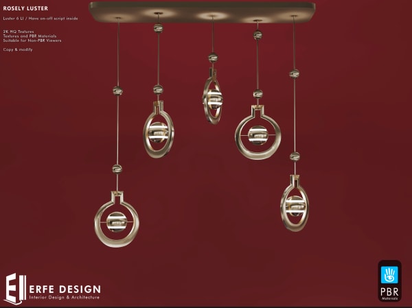 Rosely Luster 6 LI [Erfe Design] *