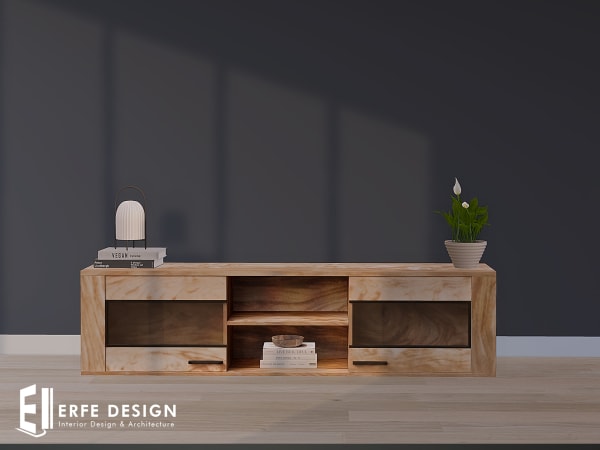 Rustic Tv set 6 LI [Erfe Design] *