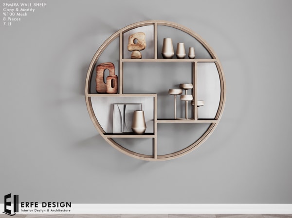 Semira Wall Decor 7 LI [Erfe Design]  *