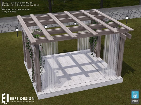 Season Gazebo PBR & NonPBR [Erfe Design] *