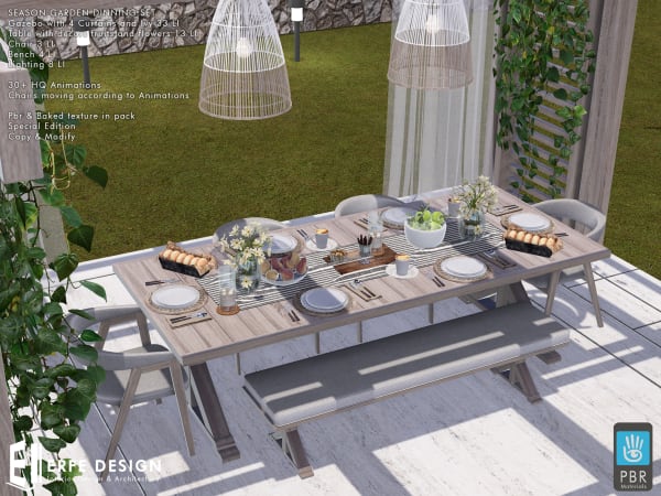 Season Diningroom Set  PBR & NonPBR [Erfe Design] *