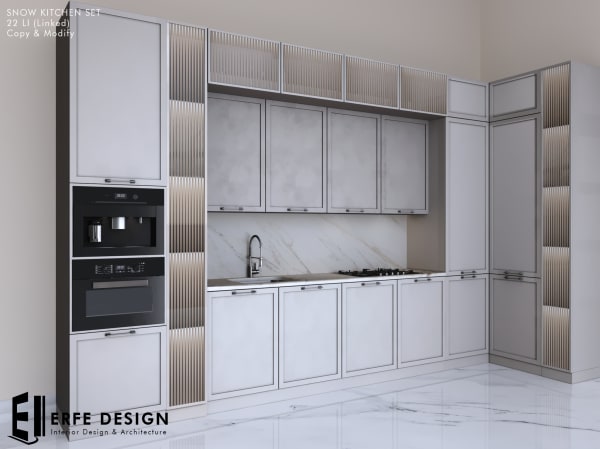 Snow Kitchen Set 22 LI [Erfe Design] *