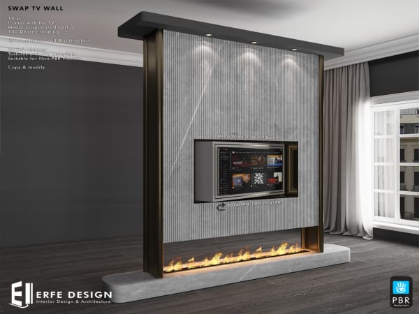 Swap Tv Wall 18 LI [Erfe Design] *