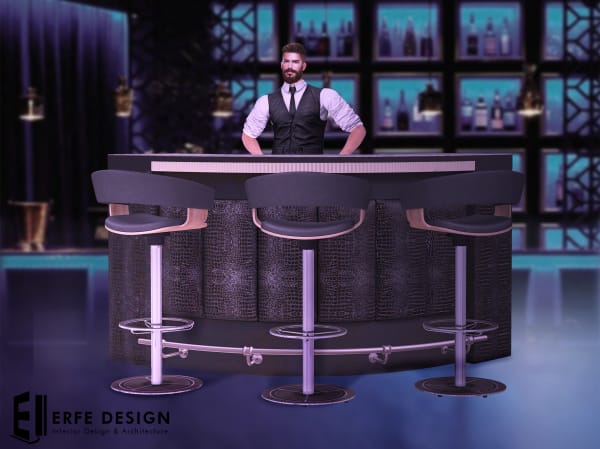 Tiny Dark Bar 16LI [Erfe Design] *