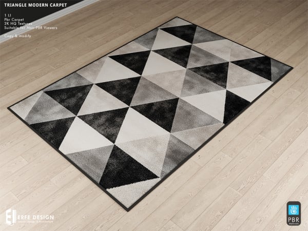 Triangle Modern Carpet 1 LI PBR [Erfe Design]*
