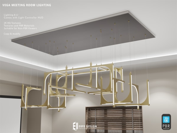 Vega Meeting table Luster with Light hud[Erfe Design]*