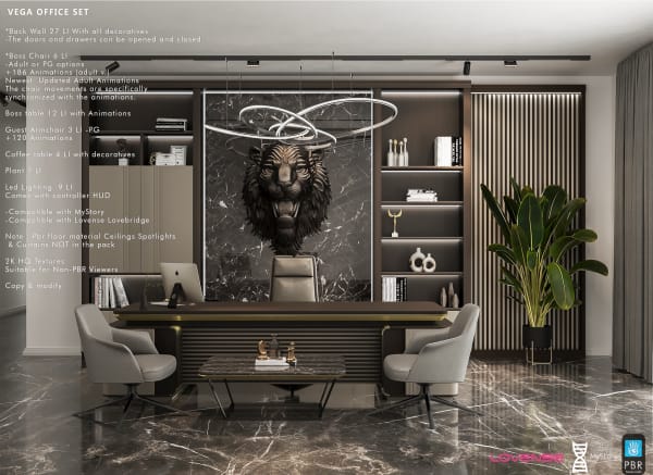 Vega Office Set 75 LI - ADULT [Erfe Design]