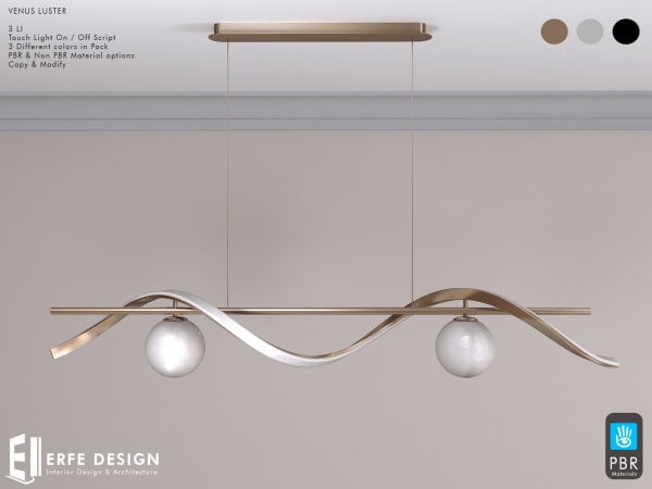 Venus Luster 3Colors Touch On/off 3 LI [Erfe Design] *