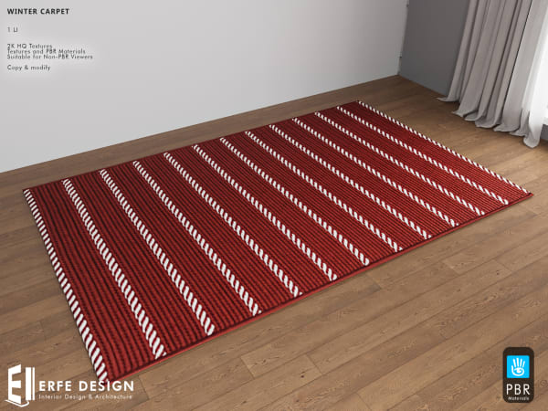 Winter Mesh carpet pbr 1 LI [Erfe Design] *