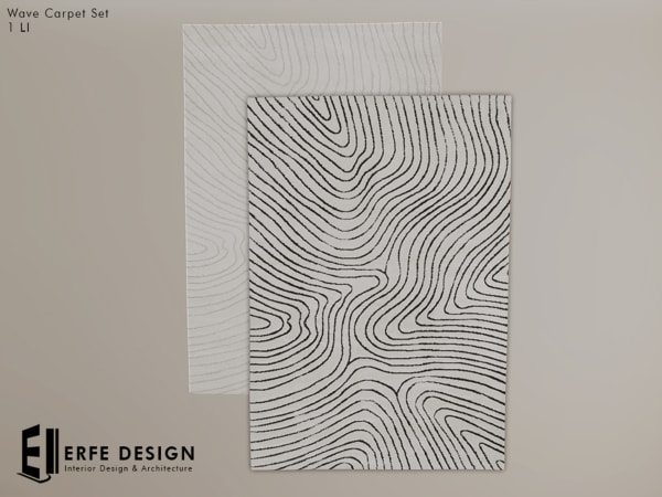 Wave Carpet Set 3 LI [Erfe Design] *