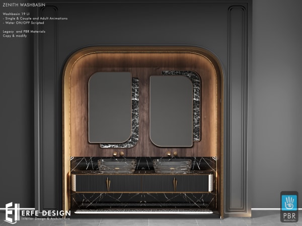 Zenith Washbasin PBR & Legacy  [Erfe Design] *