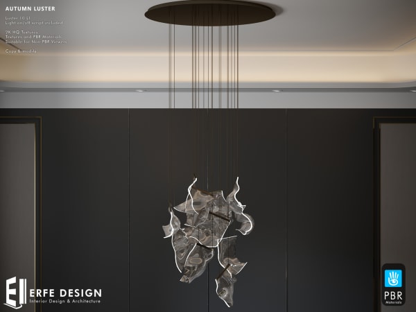 Autumn Ceiling Light 10 LI  on/off [Erfe Design] *