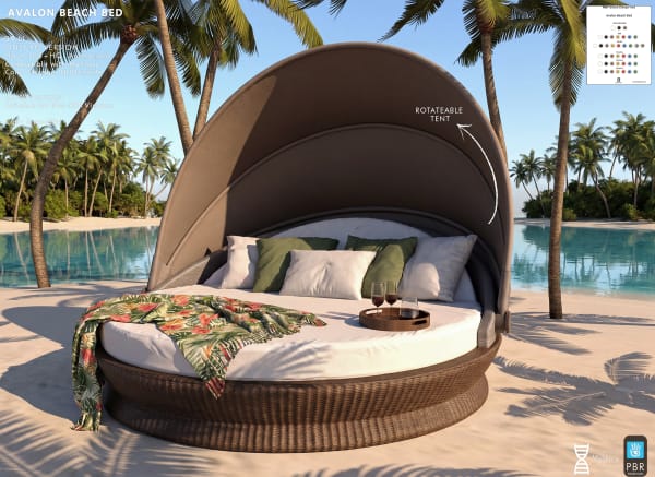 Avalon Beach Bed PG 39 LI