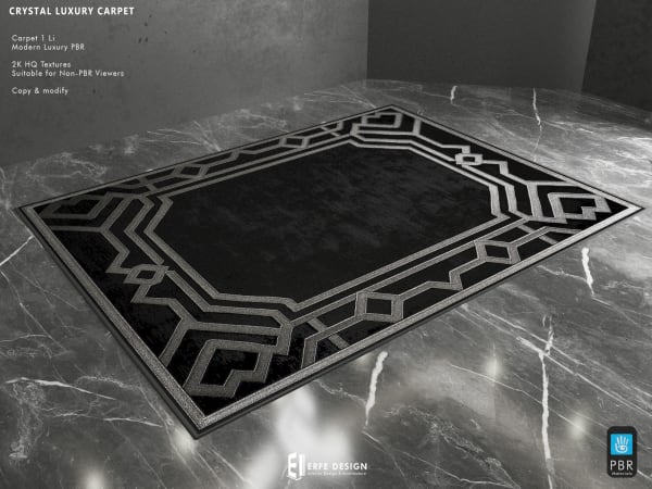 Crystal Luxury Carpet 1 LI  [Erfe Design]*