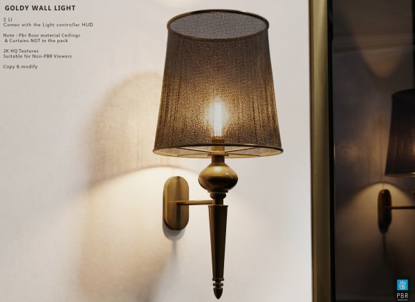 Goldy Wall Light 2 LI [Erfe Design]