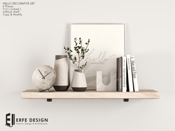 Hello Decorative Set 3 LI [Erfe Design] *