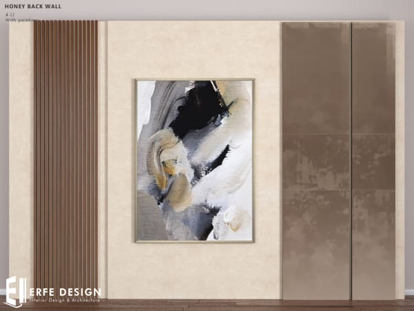 Honey Back wall 3 LI [Erfe Design] PACK